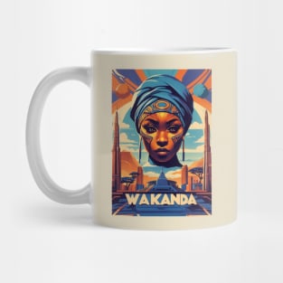 Retro Design Wakanda Mug